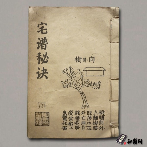 《手抄本宅谱秘诀》