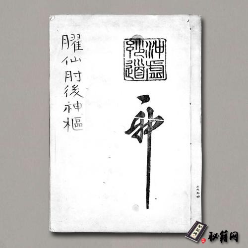 《臞仙肘後神樞》(明)朱權撰
